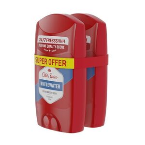 Old Spice Whitewater Pánský tuhý deodorant 2x50 ml obraz