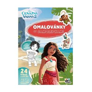 JIRI MODELS Omalovánky A4 se samolepkami Vaiana 2 1 ks obraz