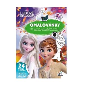 JIRI MODELS Omalovánky A4 se samolepkami Ledové království 1 ks obraz