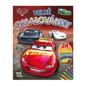 JIRI MODELS Velké omalovánky Auta 1 ks obraz