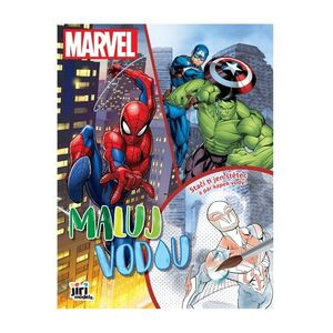 JIRI MODELS Maluj vodou A4 Marvel 1 ks obraz