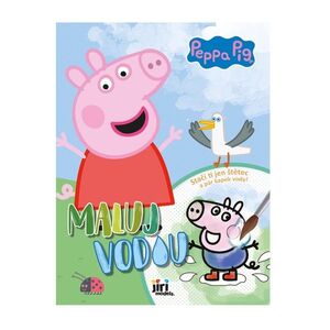 JIRI MODELS Maluj vodou A4 Prasátko Peppa 1 ks obraz