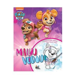 JIRI MODELS Maluj vodou A4 Tlapková patrola 1 ks obraz