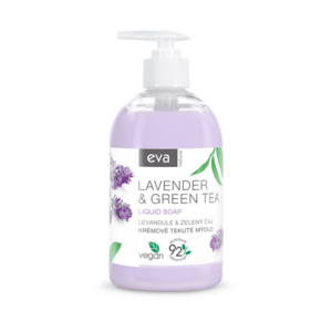 Eva Natura Krémové tekuté mýdlo Levandule & Zelený čaj 500 ml obraz