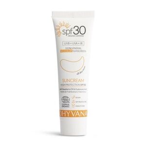 Dhyvana Přírodní minerální opalovací krém na obličej SPF30 50 ml obraz