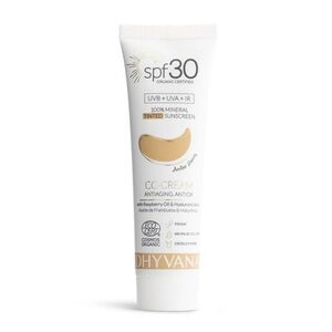 Dhyvana Přírodní minerální tónovací krém SPF30 Amber Honey 50 ml obraz