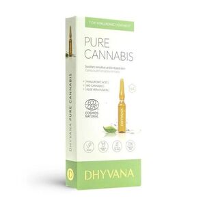 Dhyvana Přírodní zklidňující sérum na citlivou pleť Pure Cannabis 7x2 ml obraz