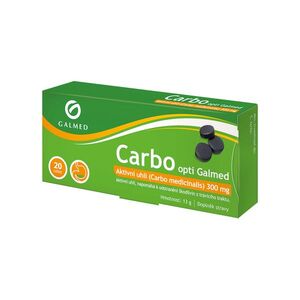 Galmed Carbo medicinalis Opti 300 mg 20 tablet obraz