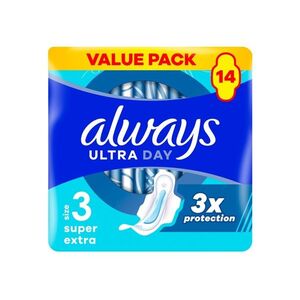 Always Ultra Night Super Extra hygienické vložky 14 ks obraz