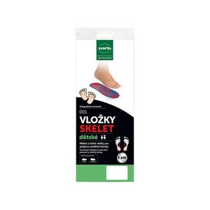 Svorto 001 Vložky skelet dětské vel. 28-29 1 pár obraz