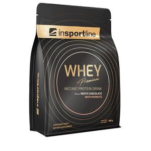 inSPORTline Protein WHEY Premium 700g bílá čokoláda s arašídy obraz