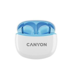 Canyon Bezdrátová stereo sluchátka True Wireless TWS-5 modrá obraz