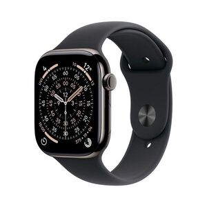 Apple Watch 11 42 mm titan, sportovní řemínek M/L chytré hodinky obraz