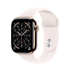 Apple Watch 11 42 mm titan, sportovní řemínek M/L chytré hodinky obraz