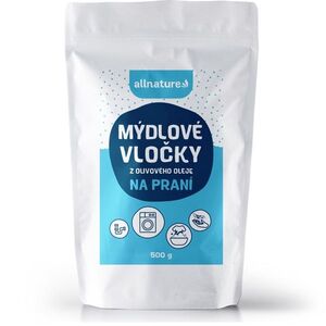 Allnature Mýdlové vločky z olivového oleje na praní 1000 g obraz