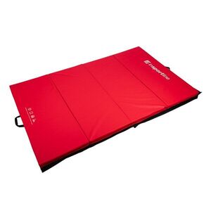 inSPORTline Skládací gymnastická žíněnka Kvadfold 200x120x5 cm červená obraz