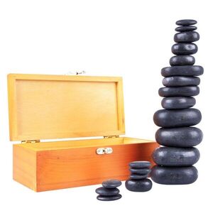 inSPORTline Lávové kameny Basalt Stone - 20 ks obraz