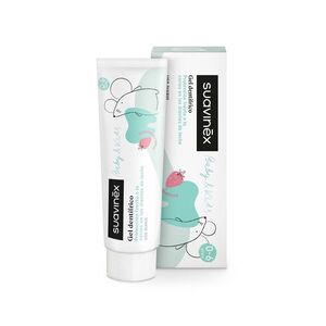 Suavinex Dětská zubní pasta s jahodovou příchutí 50 ml obraz