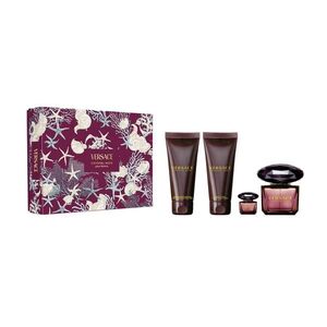 Versace Crystal Noir dárkový set pro ženy 4 ks obraz
