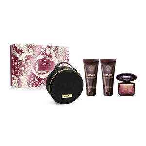 Versace Crystal Noir dárkový set pro ženy 4 ks obraz