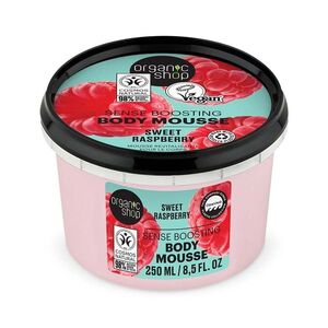Organic Shop Mix&Match Povzbuzující tělová pěna Sladká malina 250 ml obraz