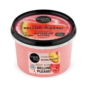 Organic Shop Tělový peeling Vodní meloun a broskev 250 ml obraz