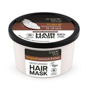 Organic Shop Simple Vlasová maska Kokos a Bambucké máslo 250 ml obraz