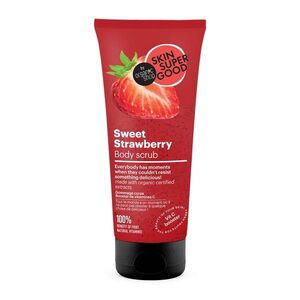 Organic Shop Skin Super Good Tělový peeling Sladká jahoda 200 ml obraz