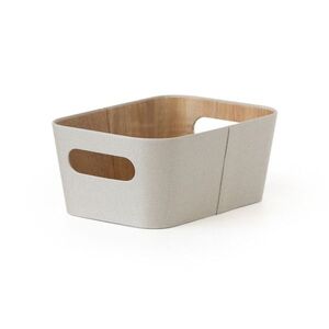 Toro Úložný koš 26 x 18 x 11 cm papír + lepenka 1 ks krémově bílý obraz