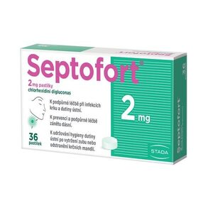 Septofort 2 mg 36 pastilek obraz