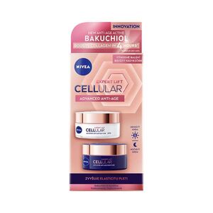 Nivea Cellular Expert Lift denní a noční krém 2x50 ml obraz
