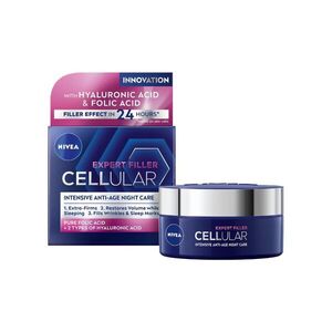 Nivea Cellular Expert Filler noční krém 50 ml obraz