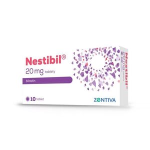 Nestibil 20 mg 10 tablet obraz