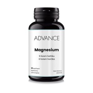 ADVANCE Magnesium 6 forem hořčíku 90 kapslí obraz