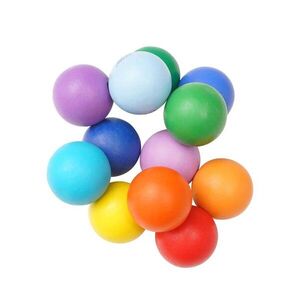 Manhattan Toy dřevěné korálky Classic Baby Beads obraz