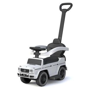 Baby Mix Odrážedlo s vodící tyčí Mercedes Benz G-Class bílé obraz