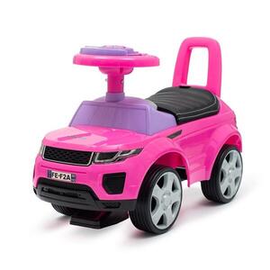 Baby Mix Dětské odrážedlo SUV Prime růžové v kůži obraz
