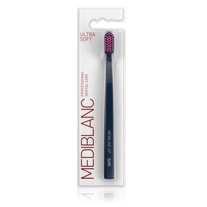 MEDIBLANC Zubní kartáček Ultra Soft 1 ks tmavě modrý obraz