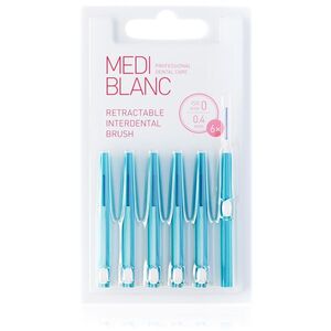 MEDIBLANC Mezizubní kartáčky 0, 4 mm vysouvací 6 ks obraz