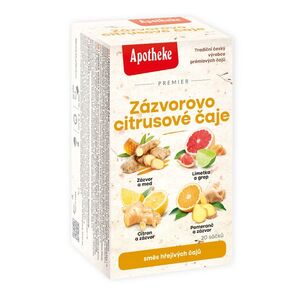 Apotheke Zázvorovo citrusové čaje 4v1 20 sáčků obraz