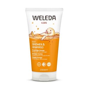 Weleda Kids 2v1 Sprchový krém a šampon Šťastný pomeranč 150 ml obraz