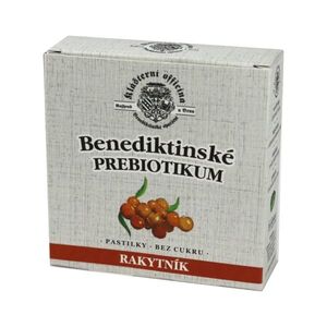 Klášterní officína Benediktinské prebiotikum Rakytník 20 pastilek obraz