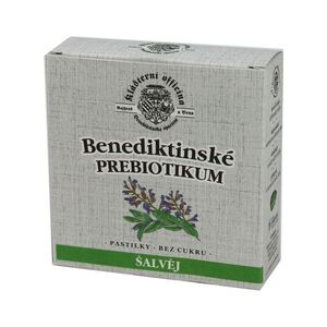 Klášterní officína Benediktinské prebiotikum Šalvěj 20 pastilek obraz