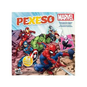 JIRI MODELS Pexeso v sešitu Marvel 64 kartiček obraz
