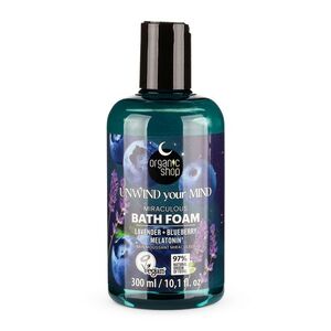 Organic Shop Sleeping Zázračná pěna do koupele Unwind Your Mind 300 ml obraz