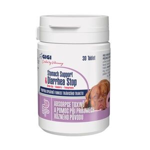 GIGI Stomach Support & Diarrhea Stop pro velké psy 30 tablet obraz