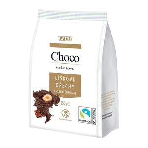 POEX Choco Exclusive Lískové ořechy v mléčné čokoládě 150 g obraz