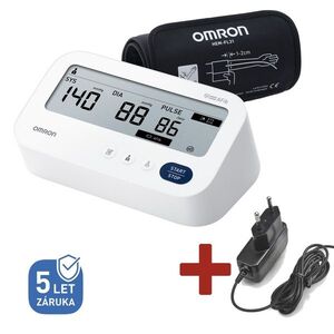 Omron M3 Comfort digitální tonometr + síťový zdroj obraz