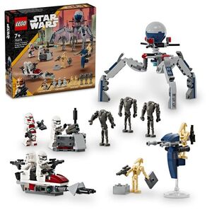 LEGO® Star Wars™ 75372 Bitevní balíček klonového vojáka a bitevního droida obraz
