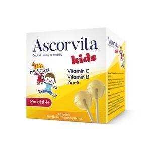 Ascorvita Kids lízátka pro děti 12 ks obraz